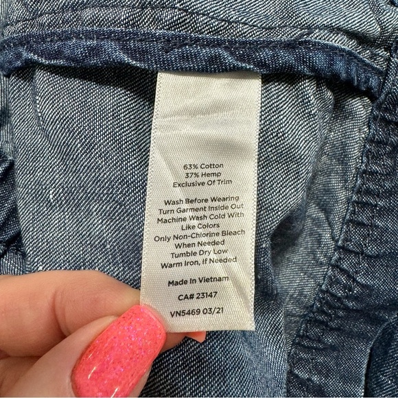 Talbots Denim Field Jacket Jean Jacket Medium - Picture 13 of 13